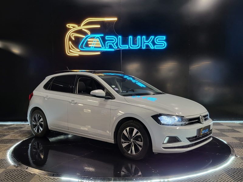 VOLKSWAGEN POLO 1.0 TSI 95cv CONFORTLINE / SUIVI COMPLET VOLKSWAGEN / CARPLAY / TOIT OUVRANT / FRONT