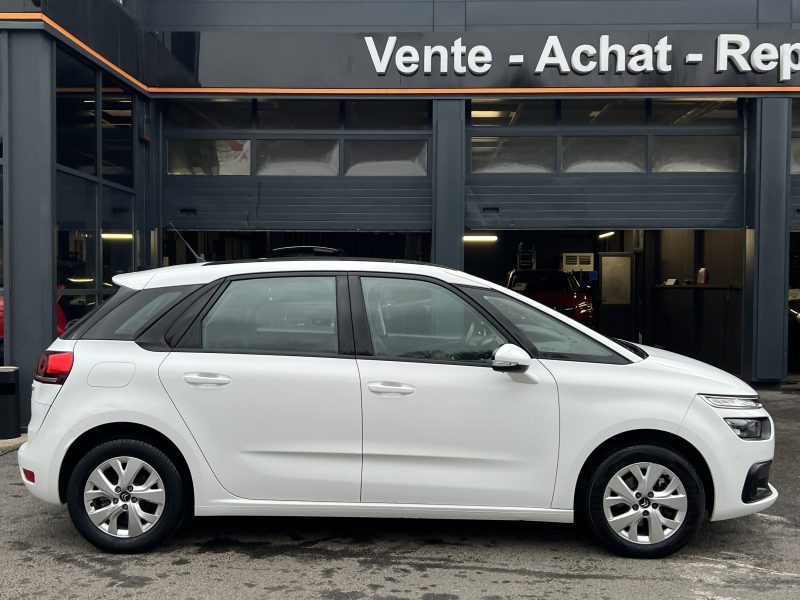 CITROEN C4 PICASSO II FEEL 1.2 130 ECRAN TACTILE VIRTUAL COCKPIT TOIT PANO CRIT AIR 1 Garantie 1 an