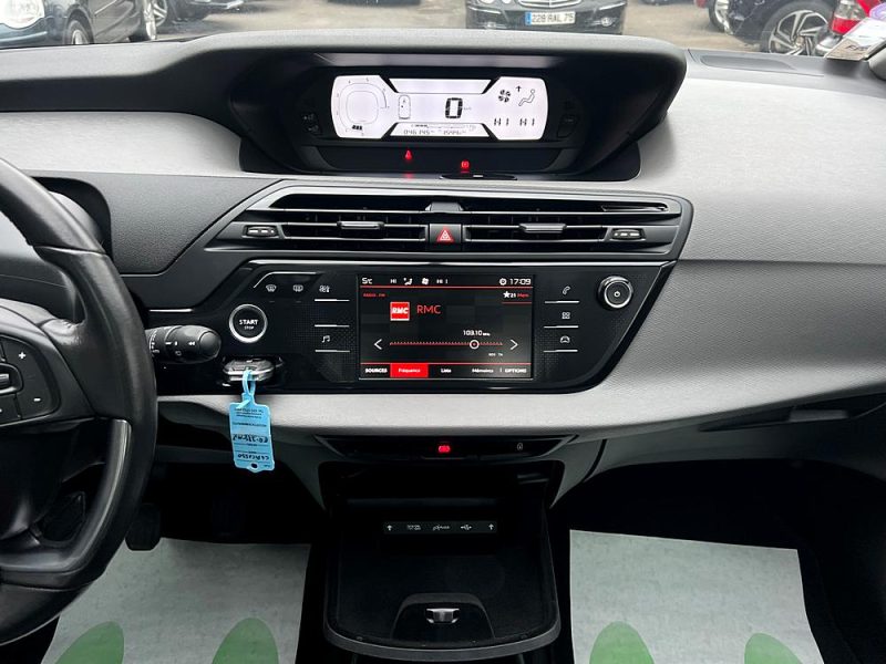 CITROEN C4 PICASSO II FEEL 1.2 130 ECRAN TACTILE VIRTUAL COCKPIT TOIT PANO CRIT AIR 1 Garantie 1 an