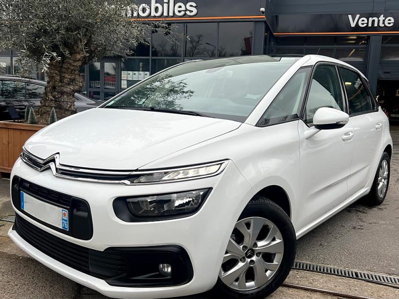 CITROEN C4 PICASSO II FEEL 1.2 130 ECRAN TACTILE VIRTUAL COCKPIT TOIT PANO CRIT AIR 1 Garantie 1 an