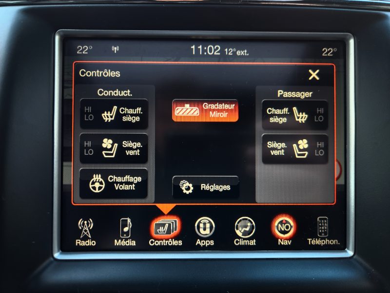 JEEP GRAND CHEROKEE SRT 6.4 V8 468 BVA8 SPECIALE*Ph.2*DVD*H/K*