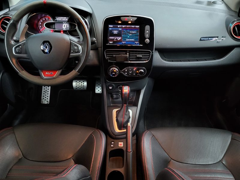 RENAULT CLIO IV RS18 Trophy 1.6 Turbo 220cv Boîte Auto EDC6 / FAIBLE KILOMETRAGE