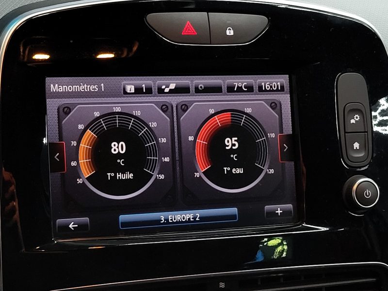 RENAULT CLIO IV RS18 Trophy 1.6 Turbo 220cv Boîte Auto EDC6 / FAIBLE KILOMETRAGE