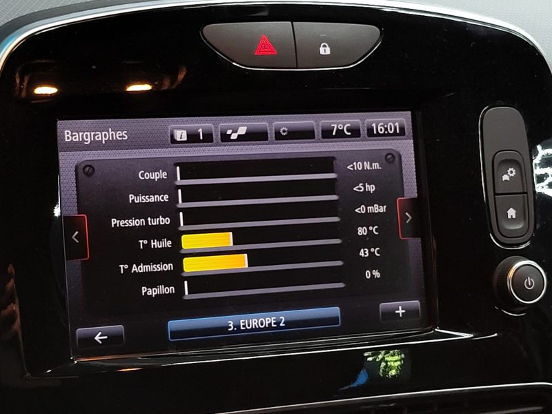 RENAULT CLIO IV RS18 Trophy 1.6 Turbo 220cv Boîte Auto EDC6 / FAIBLE KILOMETRAGE