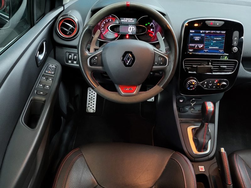 RENAULT CLIO IV RS18 Trophy 1.6 Turbo 220cv Boîte Auto EDC6 / FAIBLE KILOMETRAGE