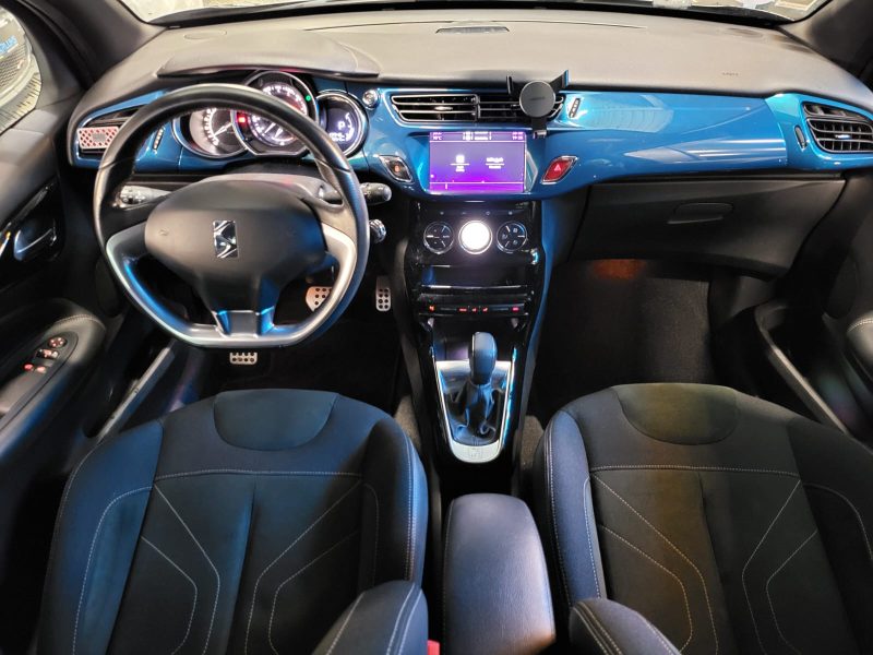DS DS3 1.2 VTi 110cv SPORT CHIC EAT6 HIFI SYSTEME / CAMERA / BI-COLORS / FULL LED