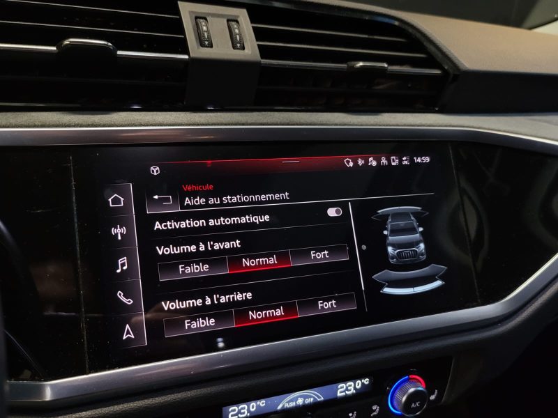 AUDI Q3 1.5 35 TFSI Mild Hybrid 150Ch S tronic 7 / SIEGES ELECTRIQUE +CHAUFFANTS /