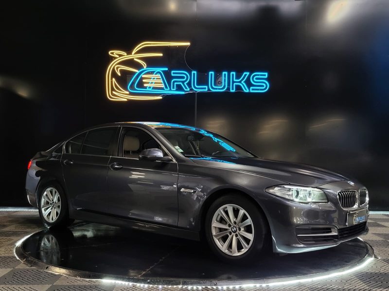 BMW SERIE 5 518d 2.0D 150cv EXECUTIVE / 2EME MAIN / SIEGE ELEC / H&K / LUMIERE D AMBIANCE