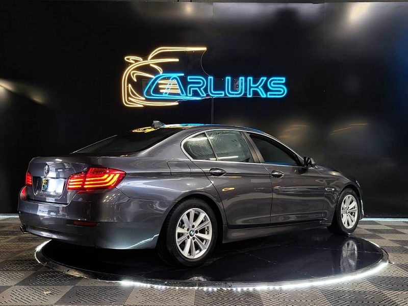 BMW SERIE 5 518d 2.0D 150cv EXECUTIVE / 2EME MAIN / SIEGE ELEC / H&K / LUMIERE D AMBIANCE