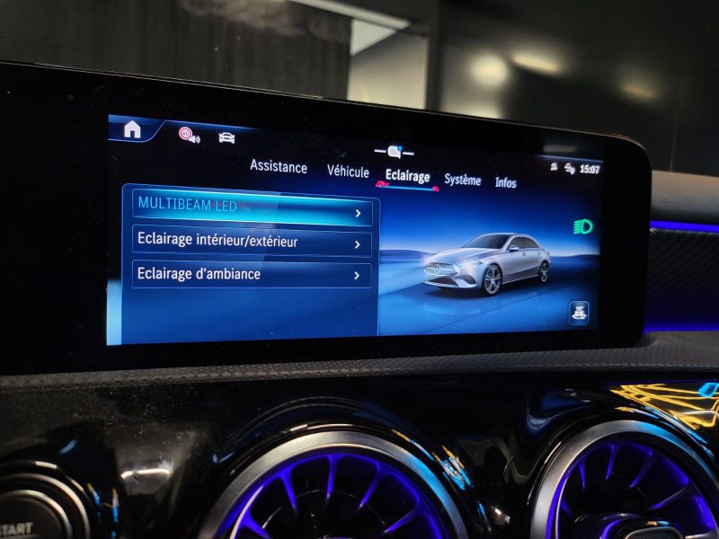 MERCEDES CLASSE A 250 e 218cv PROGRESSIVE LINE / CAMERA 360° / TOIT OUVRANT / SIEGES CHAUFFANTS / MU
