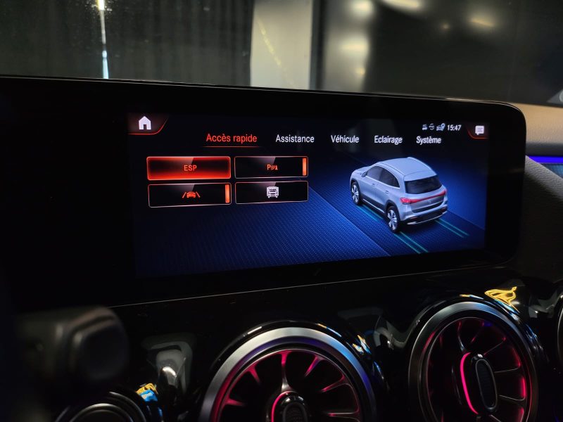 MERCEDES CLASSE EQA 250 LIMITED EDITION / SUIVI MERCEDES / ECLAIRAGE D\'AMBIANCE / VIRTUAL