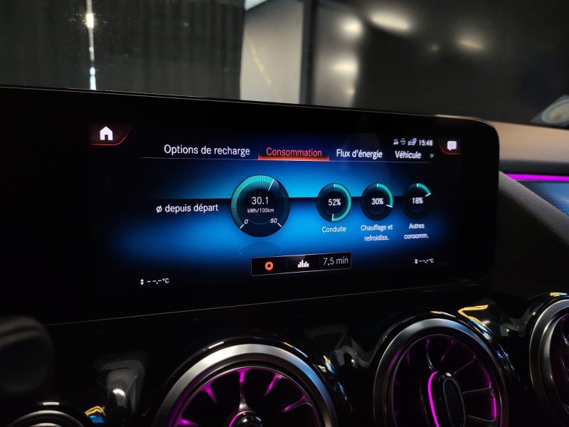 MERCEDES CLASSE EQA 250 LIMITED EDITION / SUIVI MERCEDES / ECLAIRAGE D\'AMBIANCE / VIRTUAL