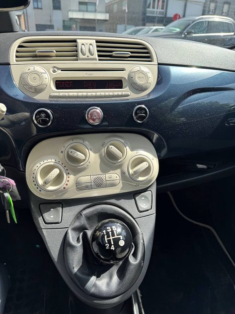 FIAT 500 1.2 70cv et 4cv fiscaux toit ouvrant