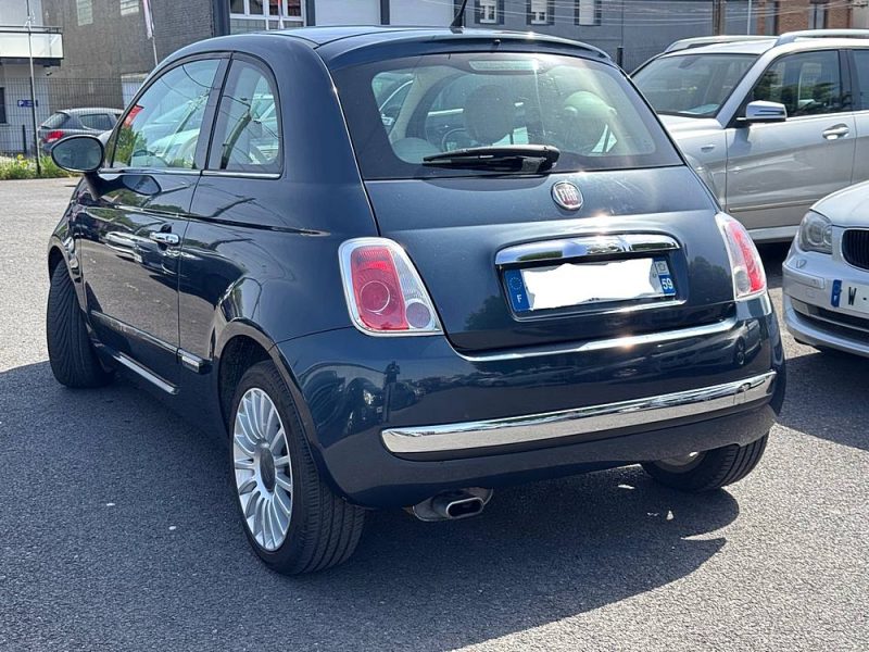 FIAT 500 1.2 70cv et 4cv fiscaux toit ouvrant