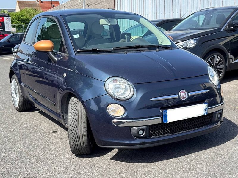 FIAT 500 1.2 70cv et 4cv fiscaux toit ouvrant