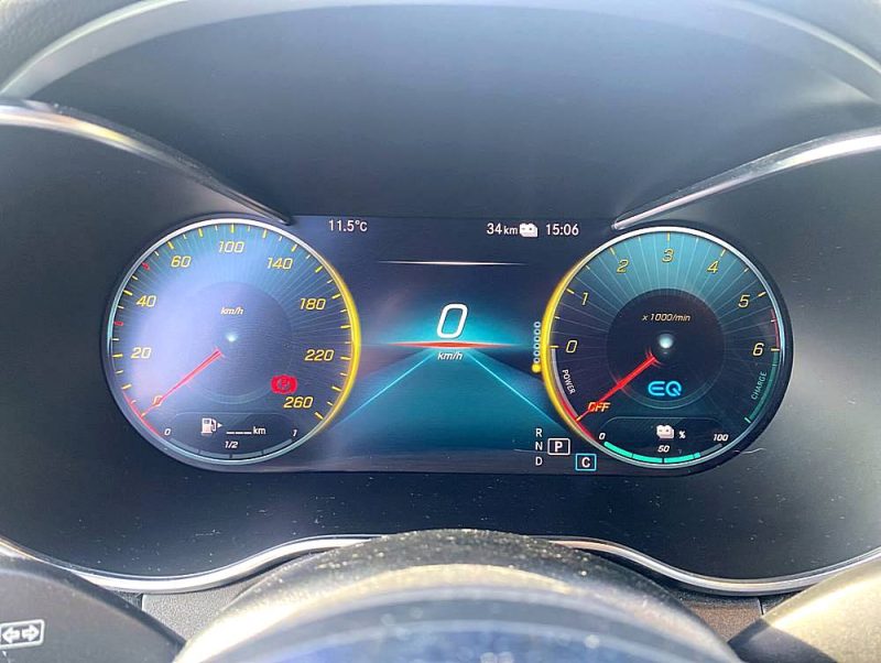 MERCEDES CLASSE GLC 300 DE 4MATIC AMG LINE 194 + 122 ch, Crit\'air 1 Hybrid Diesel