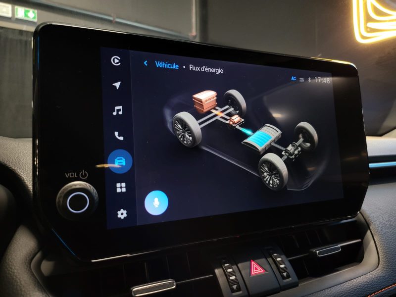 TOYOTA RAV4 2,5 HYBRIDE AWD 222cv TRAIL / 1ERE MAIN / SIEGES ELECTRIQUES / CARPLAY / CAMERA DE RECUL