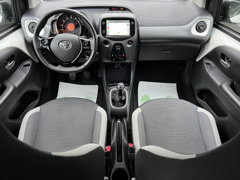 TOYOTA AYGO PHASE 3 1.0 VVT-i 72 1ERE MAIN ECRAN TACTILE APPLE CARPLAY CAMERA RECUL - GARANTIE 1 AN