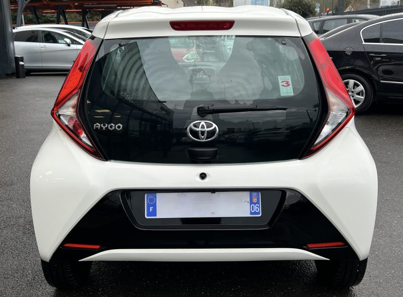 TOYOTA AYGO PHASE 3 1.0 VVT-i 72 1ERE MAIN ECRAN TACTILE APPLE CARPLAY CAMERA RECUL - GARANTIE 1 AN