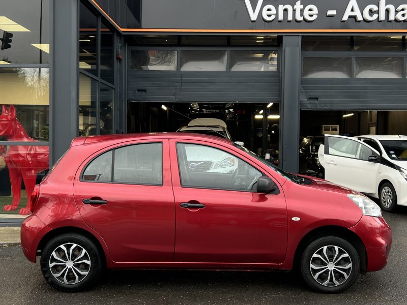 NISSAN MICRA 4 IV PHASE 2 1.2 80 Cv BLUETOOTH CLIMATISATION CRIT AIR 1 5 PORTES - GARANTIE 1 AN