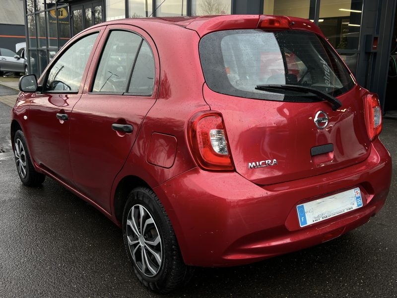 NISSAN MICRA 4 IV PHASE 2 1.2 80 Cv BLUETOOTH CLIMATISATION CRIT AIR 1 5 PORTES - GARANTIE 1 AN