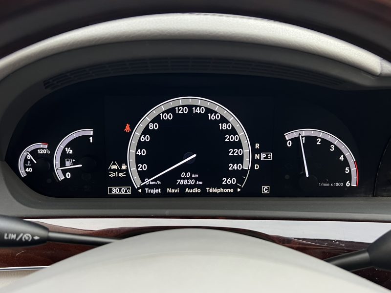 MERCEDES CLASSE S 320 CDI 3.0 V6 235 BVA7 ORIGINE FRANCE 78 800 Kms - FRAIS A PREVOIR LIRE L ANNONCE