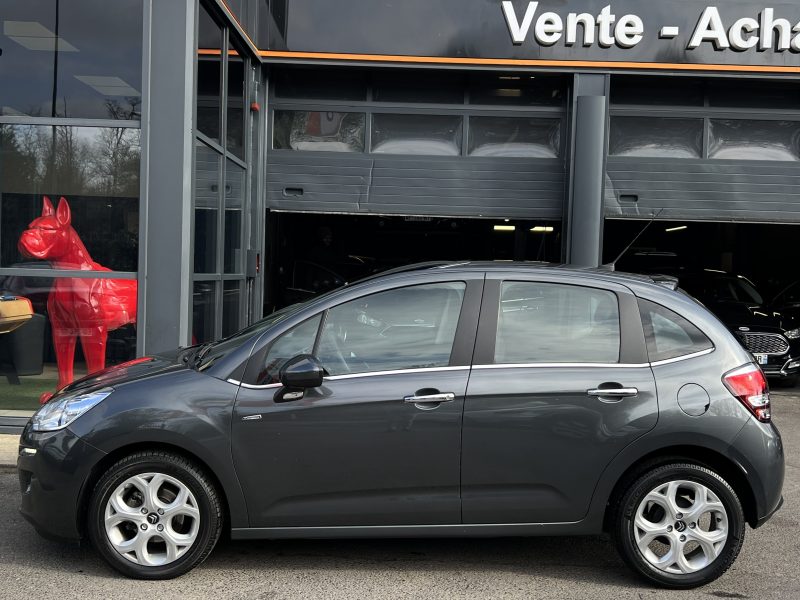 CITROEN C3 EXCLUSIVE 1.2 E-VTI 82 Cv 1ERE MAIN / BOITE AUTO 28 200 Kms CRIT AIR 1 - GARANTIE 1 AN