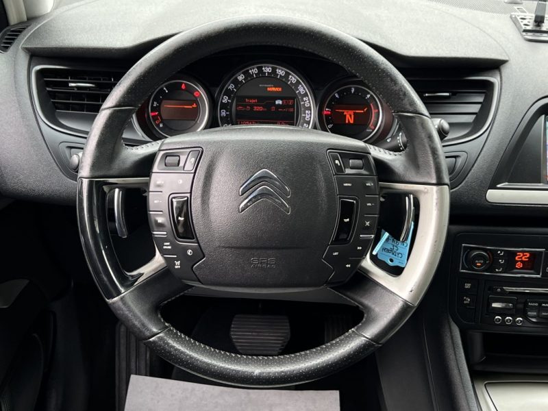 CITROEN C5 II PHASE 2 1.6 E HDI 115 Cv BOITE AUTOMATIQUE GPS BLUETOOTH CRIT AIR 2 - GARANTIE 1 AN