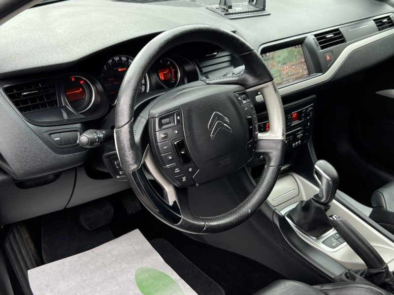 CITROEN C5 II PHASE 2 1.6 E HDI 115 Cv BOITE AUTOMATIQUE GPS BLUETOOTH CRIT AIR 2 - GARANTIE 1 AN