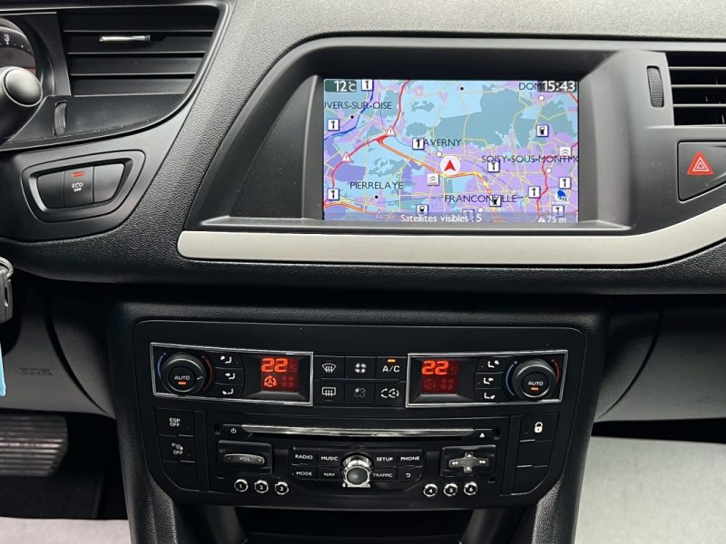 CITROEN C5 II PHASE 2 1.6 E HDI 115 Cv BOITE AUTOMATIQUE GPS BLUETOOTH CRIT AIR 2 - GARANTIE 1 AN