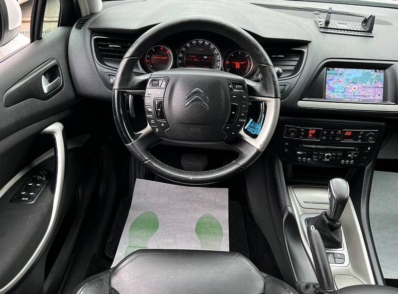 CITROEN C5 II PHASE 2 1.6 E HDI 115 Cv BOITE AUTOMATIQUE GPS BLUETOOTH CRIT AIR 2 - GARANTIE 1 AN