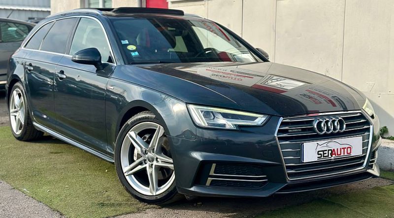 AUDI A4 AVANT 3.0 TDI V6 218CV S-LINE - VENTE A PRO OU MARCHAND UNIQUEMENT