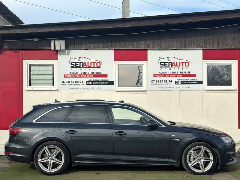 AUDI A4 AVANT 3.0 TDI V6 218CV S-LINE - VENTE A PRO OU MARCHAND UNIQUEMENT
