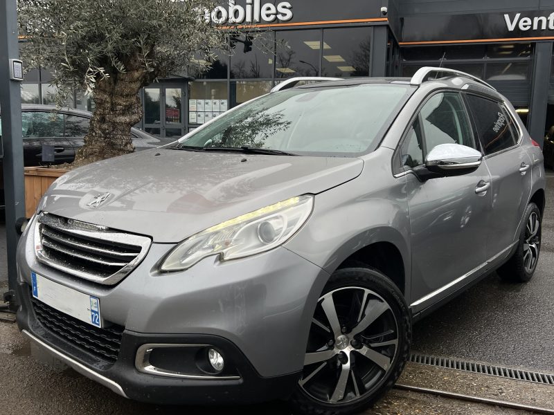 PEUGEOT 2008 FELINE CUIVRE 1.6 E HDI 92 1ERE MAIN TOIT PANO GPS TACTILE CRIT AIR 2 - GARANTIE 1 AN