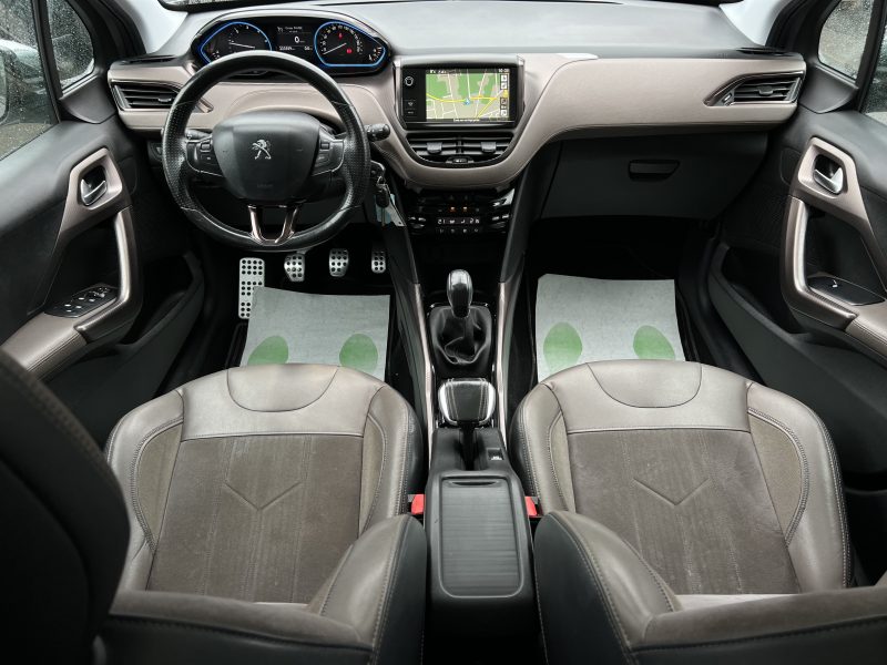 PEUGEOT 2008 FELINE CUIVRE 1.6 E HDI 92 1ERE MAIN TOIT PANO GPS TACTILE CRIT AIR 2 - GARANTIE 1 AN