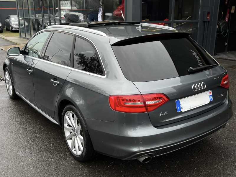 AUDI A4 AVANT IV PHASE 2 S-LINE 2.0 TFSI 225 1ERE MAIN 9.324 Kms Reels BVA8 ToitOuvrant Garantie1an