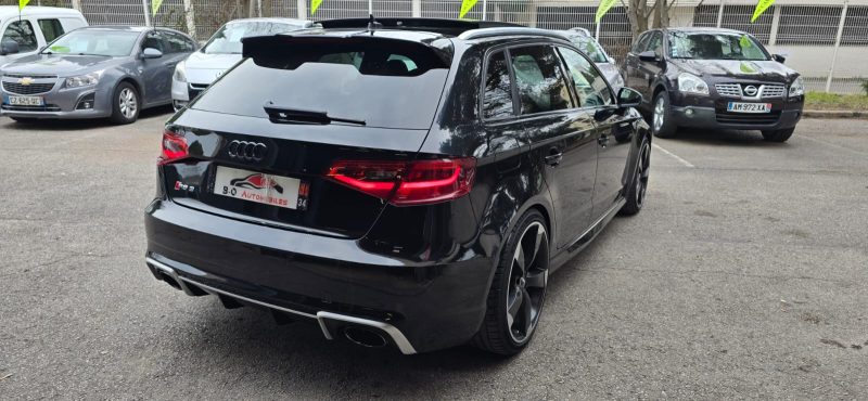 Audi RS3 Sportback 2.5l TFSI 367ch Quattro SANS FAP (d’origine), S tronic 7, *Full options*, *Crit'A