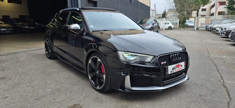 Audi RS3 Sportback 2.5l TFSI 367ch Quattro SANS FAP (d’origine), S tronic 7, *Full options*, *Crit'A