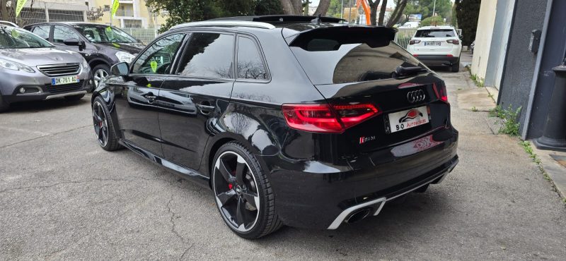 Audi RS3 Sportback 2.5l TFSI 367ch Quattro SANS FAP (d’origine), S tronic 7, *Full options*, *Crit'A