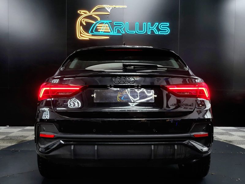 AUDI Q3 SPORTBACK Hybrid 45 TFSI-e 245cv S-Line Boîte Auto S-Tronic 1ère Main