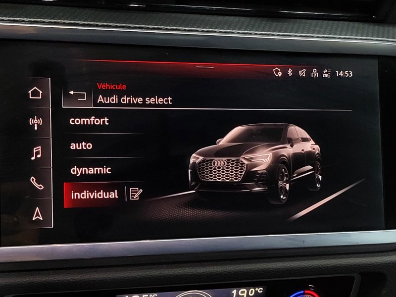 AUDI Q3 SPORTBACK Hybrid 45 TFSI-e 245cv S-Line Boîte Auto S-Tronic 1ère Main