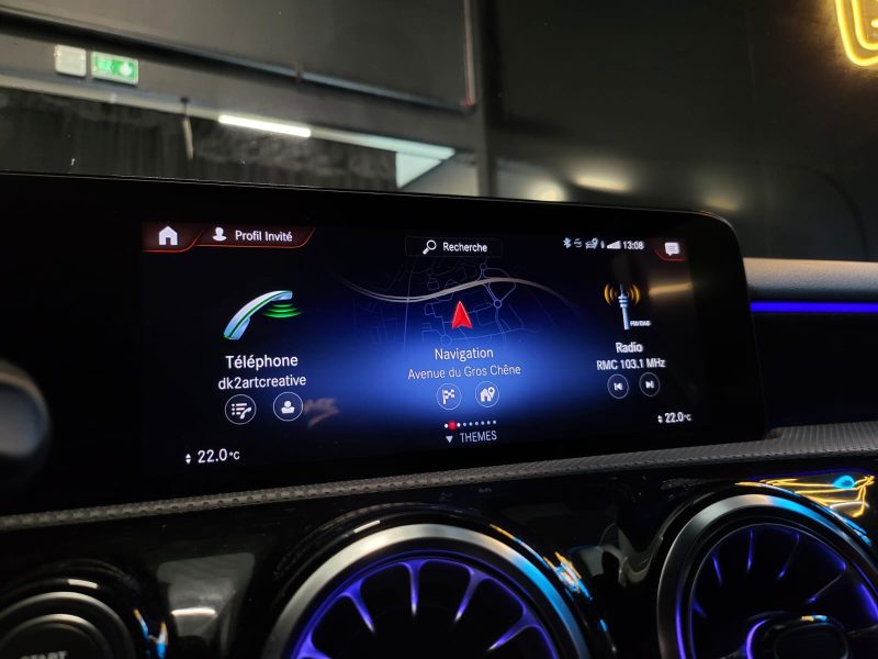 MERCEDES CLASSE A 200 AMG LINE 163cv 7G-DCT / SHADOW LINE + ENTRETIEN MERCEDES + PREMIERE MAIN /