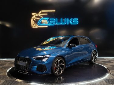 AUDI A3 SPORTBACK 2.0 35 TDI S LINE PLUS / TETE HAUTE + SIEGES CUIR + B&O + MAXTON DESIGN + MATRIX /