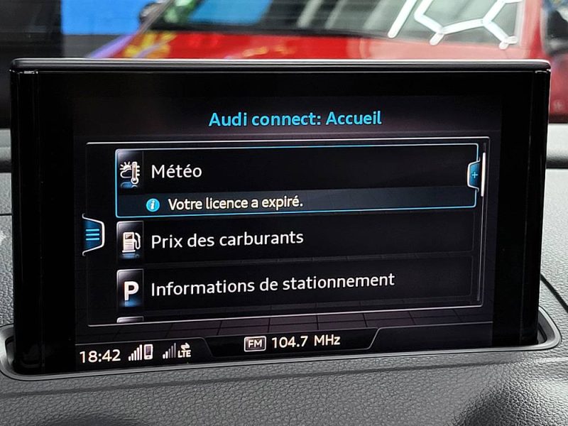 AUDI A3 CABRIOLET 1.5 TFSI 150cv Design Luxe Boîte Auto S-Tronic7