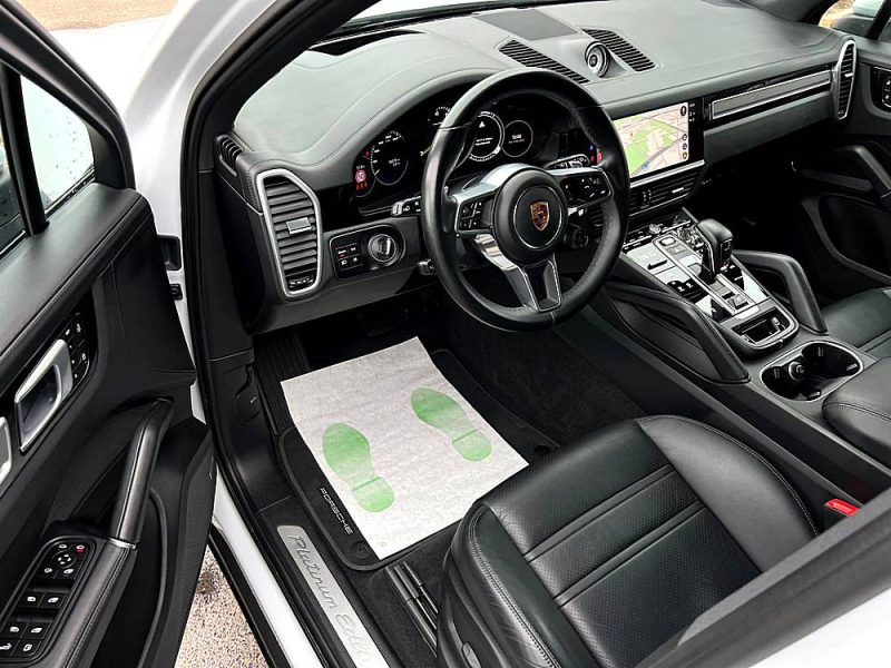PORSCHE CAYENNE III 3.0 V6 E-HYBRID 462 PLATINUM EDITION TOIT OUVRANT ORIGINE FRANCE - GARANTIE 1 AN