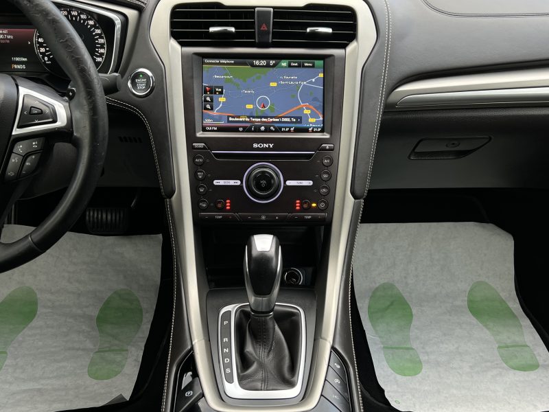 FORD MONDEO IV VIGNALE 2.0 TDCI 180 Cv BOITE AUTO CUIR GRAND ECRAN GPS CAMERA RECUL - GARANTIE 1 AN