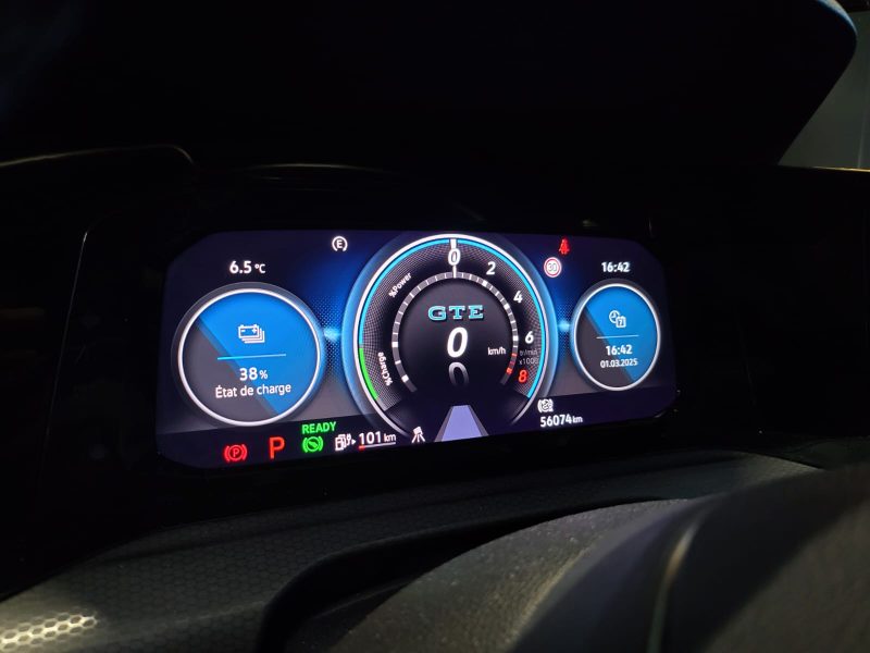 VOLKSWAGEN GOLF GTE 1.4 TSI 245CH eHYBRID / SUIVIE VOLKSWAGEN + VIRTUAL COCKPIT + CARPLAY /