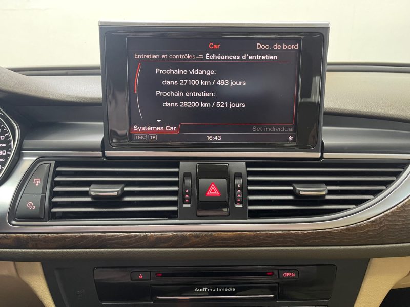 AUDI A6 IV 2.8 FSI 204ch QUATTRO S LINE S-TRONIC 7 FULL GARANTIE 12 MOIS HISTORIQUE COMPLET