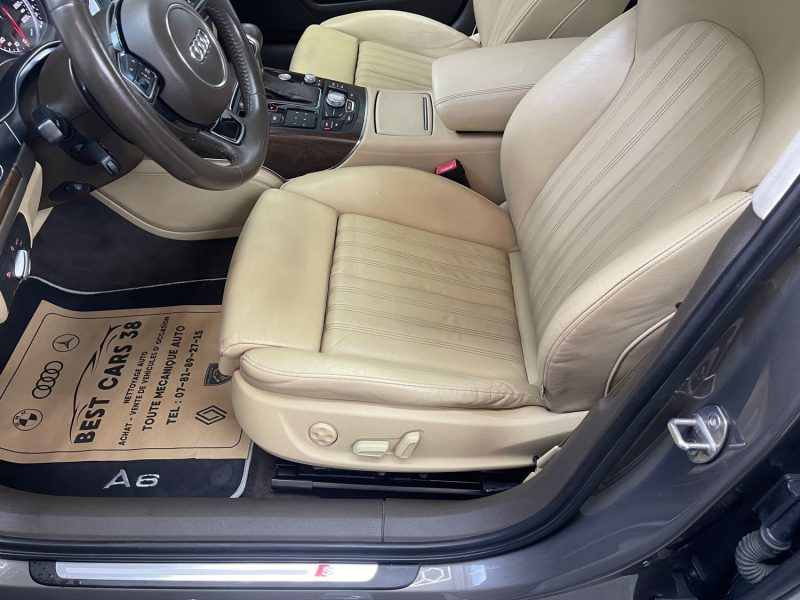 AUDI A6 IV 2.8 FSI 204ch QUATTRO S LINE S-TRONIC 7 FULL GARANTIE 12 MOIS HISTORIQUE COMPLET