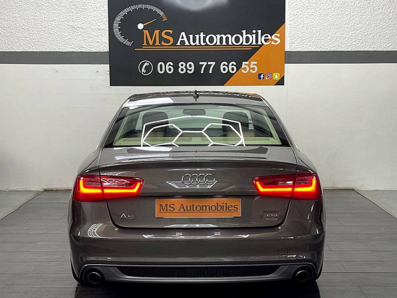 AUDI A6 IV 2.8 FSI 204ch QUATTRO S LINE S-TRONIC 7 FULL GARANTIE 12 MOIS HISTORIQUE COMPLET